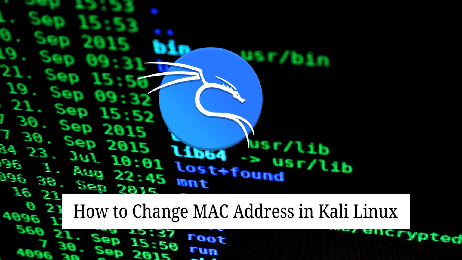 How to Change MAC Address in Kali Linux (Complete Guide for Beginners)